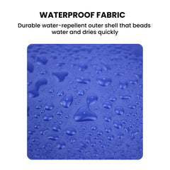 Reflective Waterproof Dog Raincoat with Hood