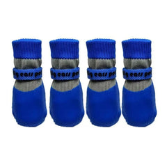 Reflective Anti-Slip Dog Booties — Knit Paw Socks