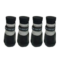 Reflective Anti-Slip Dog Booties — Knit Paw Socks