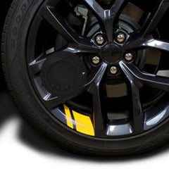 Reflective Car Wheel Hub Decals – 6Pcs