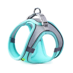 Reflective Mesh Pet Harness – Adjustable & Soft