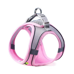 Reflective Mesh Pet Harness – Adjustable & Soft