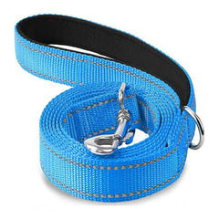 Reflective Padded Dog Leash — Soft Handle, Heavy Duty