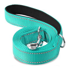 Reflective Padded Dog Leash — Soft Handle, Heavy Duty