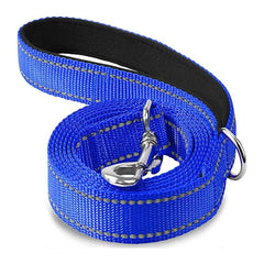 Reflective Padded Dog Leash — Soft Handle, Heavy Duty