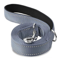 Reflective Padded Dog Leash — Soft Handle, Heavy Duty