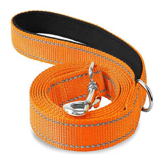 Reflective Padded Dog Leash — Soft Handle, Heavy Duty