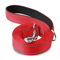 Reflective Padded Dog Leash — Soft Handle, Heavy Duty