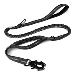 Reflective Rope Dog Leash – Heavy Duty Adjustable Handle