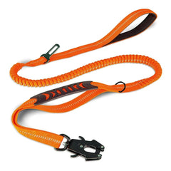Reflective Rope Dog Leash – Heavy Duty Adjustable Handle