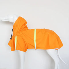 Reflective Waterproof Dog Raincoat with Hood