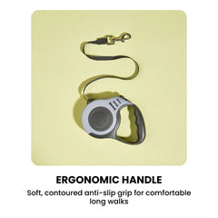 Retractable Dog Leash — 3/5, Ergonomic, Multiple Colors