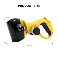 Retractable Dog Poop Bag Dispenser with Ergonomic Handle