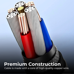 120W 3-in-1 Retractable Fast Charging Cable