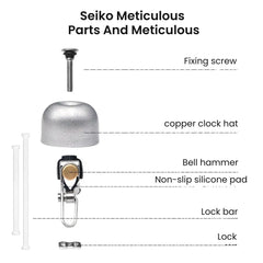 Retro Copper Bike Bell – Loud Clear Sound
