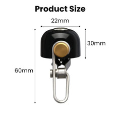Retro Copper Bike Bell – Loud Clear Sound