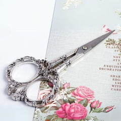 Retro Cuticle Scissors Stainless Steel for Nail Art Salon