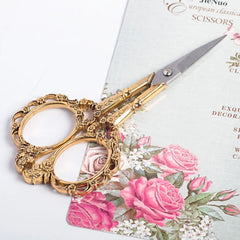 Retro Cuticle Scissors Stainless Steel for Nail Art Salon