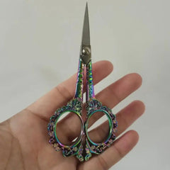 Retro Cuticle Scissors Stainless Steel for Nail Art Salon