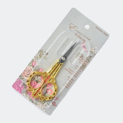 Retro Cuticle Scissors Stainless Steel for Nail Art Salon