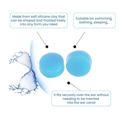 Reusable Silicone Ear Plugs — Noise Reduction