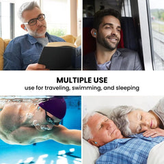 Reusable Silicone Ear Plugs — Noise Reduction