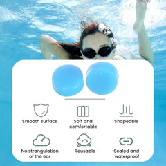 Reusable Silicone Ear Plugs — Noise Reduction