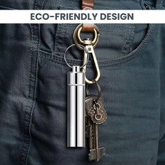 Reusable Stainless Steel Toothpicks Set for Travel & Dental Care