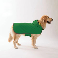 Reversible Waterproof Dog Raincoat — Reflective, Hooded