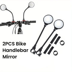 Rotatable  Bike Mirror – Wide-Angle Rear View