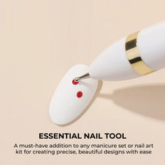 Rotating Nail Dotting Pen Set – 4-in-1 Nail Art Tool Kit