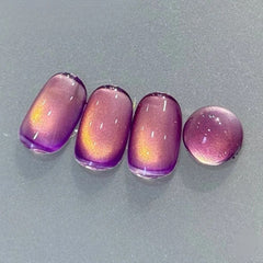 Black Brown Cat Eye Gel Polish - MIANEL 12ML Summer 2025