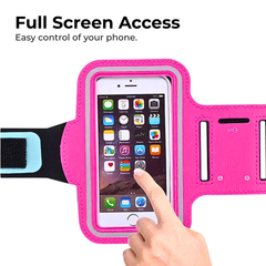 Running Armband Phone Holder with Key Slot – Universal Fit