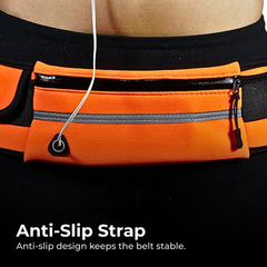 Reflective Running Waist Phone Belt — Slim & Secure