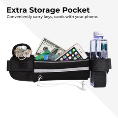 Reflective Running Waist Phone Belt — Slim & Secure