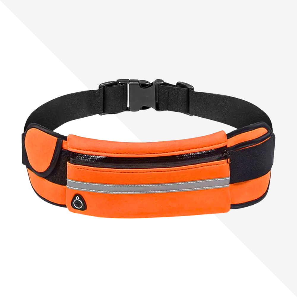 Reflective Running Waist Phone Belt — Slim & Secure