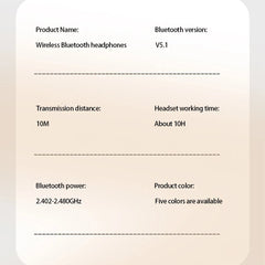 P9 Wireless Headphones: Gaming, Sport, Noise Cancel, Mic