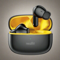 Realfit F3 ANC Earbuds: HIFI Bass, ENC Calls, Sport & Gaming