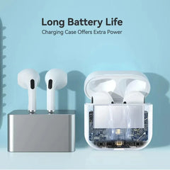 TWS Bluetooth Earbuds Pro 4: Wireless Headphones for iPhone, Xiaomi, Huawei
