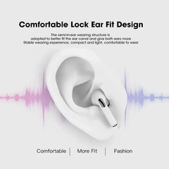 TWS Bluetooth Earbuds Pro 4: Wireless Headphones for iPhone, Xiaomi, Huawei
