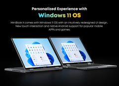 CHUWI MiniBook X: 2-in-1 Laptop, 12GB, 512GB SSD, Win 11