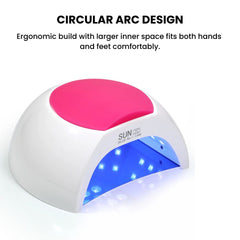 Salon-Grade 48W Gel Nail Lamp UV LED Dryer Sun2C