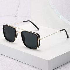 Vintage Square Sunglasses – UV400 Protection, Retro Eyewear