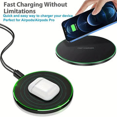 30W Wireless Charger for iPhone 15 14 & Samsung S23