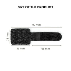 Self-Adhesive Reusable Cable Organizer Clips