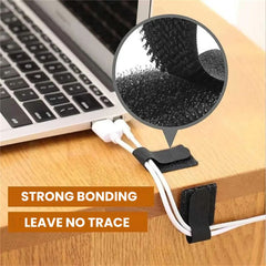 Self-Adhesive Reusable Cable Organizer Clips