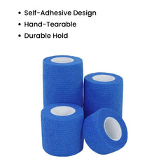 Self-Adhesive Cohesive Bandage Wrap Rolls