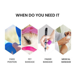 Self-Adhesive Cohesive Bandage Wrap Rolls