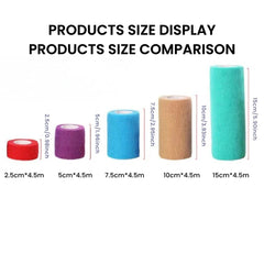 Self-Adhesive Cohesive Bandage Wrap Rolls