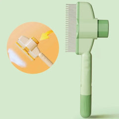 Self-Clean Dog Comb — Pet Hair Remover Brush